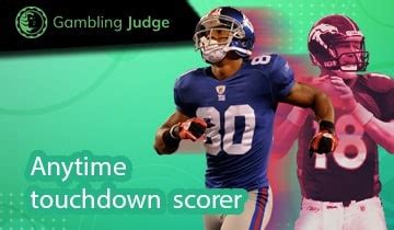 what does anytime touchdown scorer mean